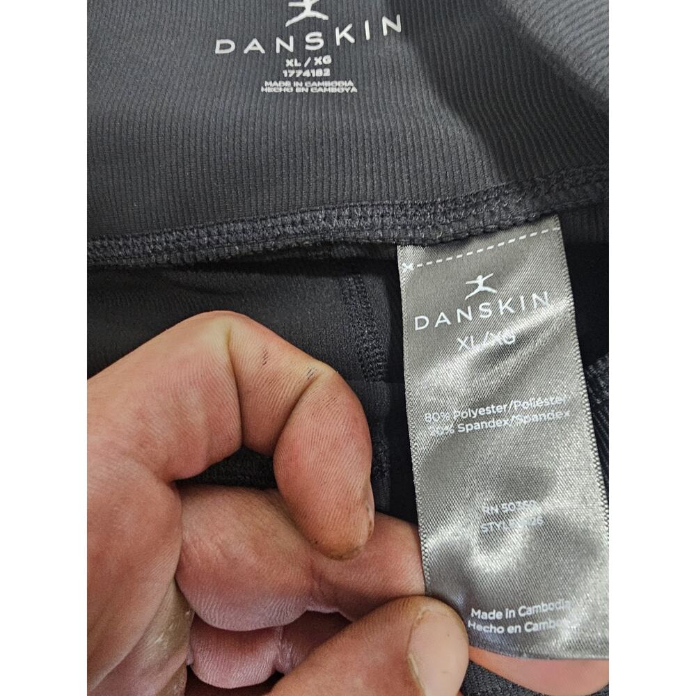 NWT DANSKIN Womens High Waisted Biker Shorts Lot Set Pocket Athletic Yoga Gym XL - Picture 7 of 10